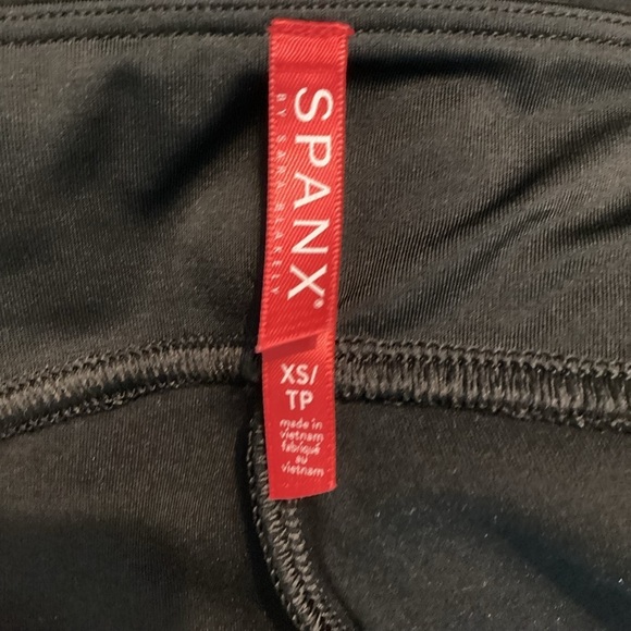 Spanx Ponte Ankle Leggings XS Black Pull-On Stretch High Waist Pants - Picture 6 of 7